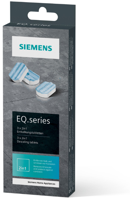 Siemens TZ80002A EQ Ontkalkingstabletten (3 stuks)