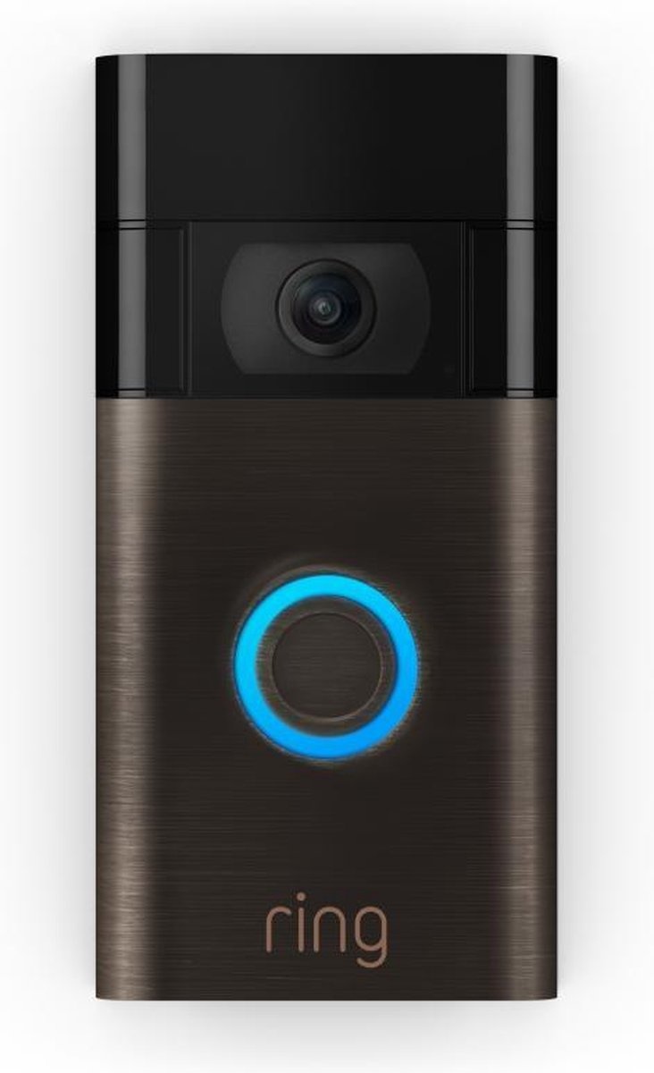 Ring Video Doorbell 2nd Gen (Brons) - Deurbel