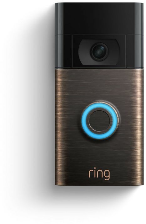 Ring Video Doorbell 2nd Gen (Brons) - Deurbel