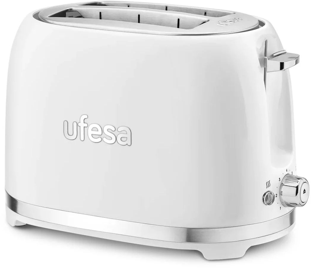 Ufesa Classic PinUp Wit - Broodrooster