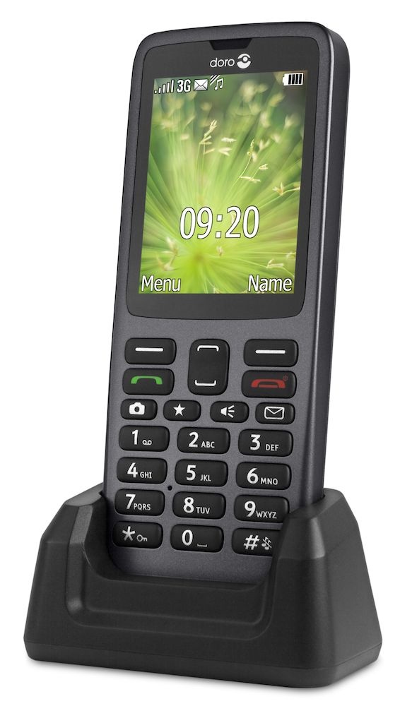 Doro 5516 Zwart - Senioren telefoon