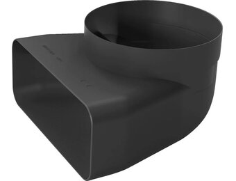 Bosch HEZ9VDSI1 Verloopstuk ?150 mm 90° rond-vlak