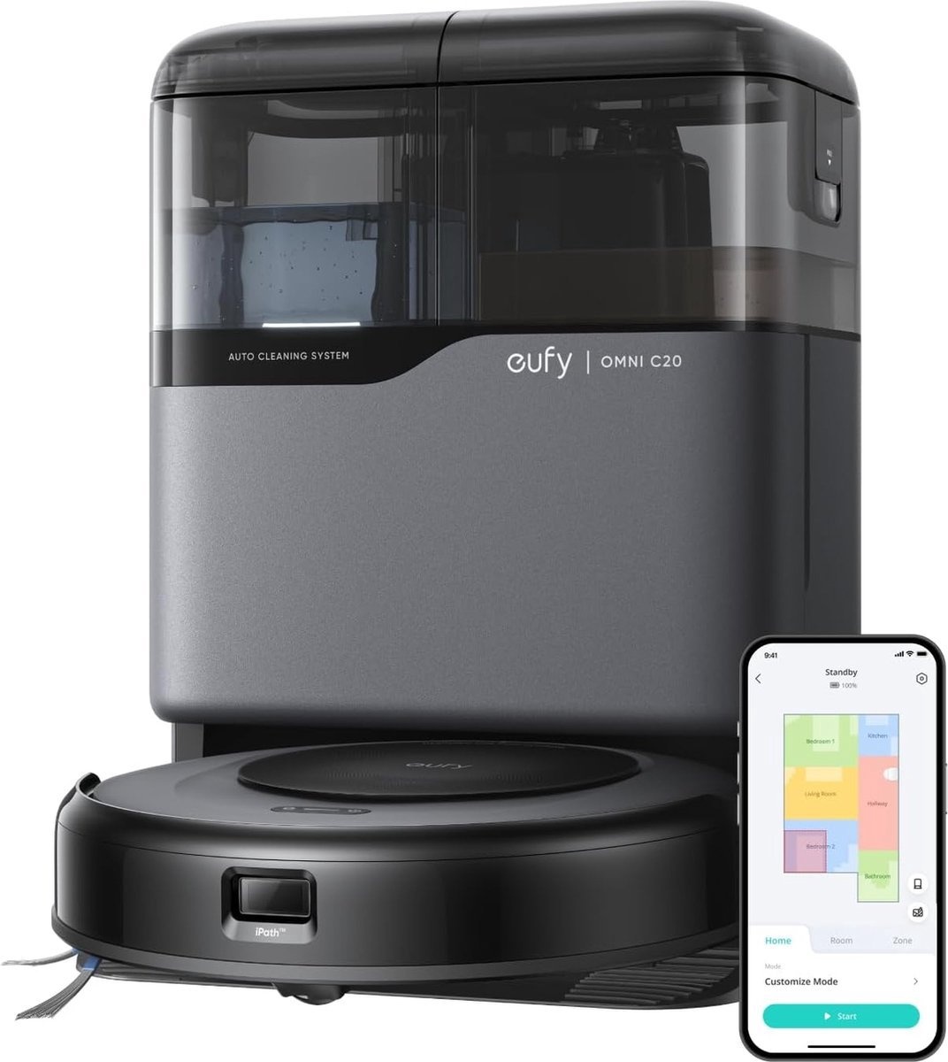 Eufy Omni C20 - Robotstofzuiger