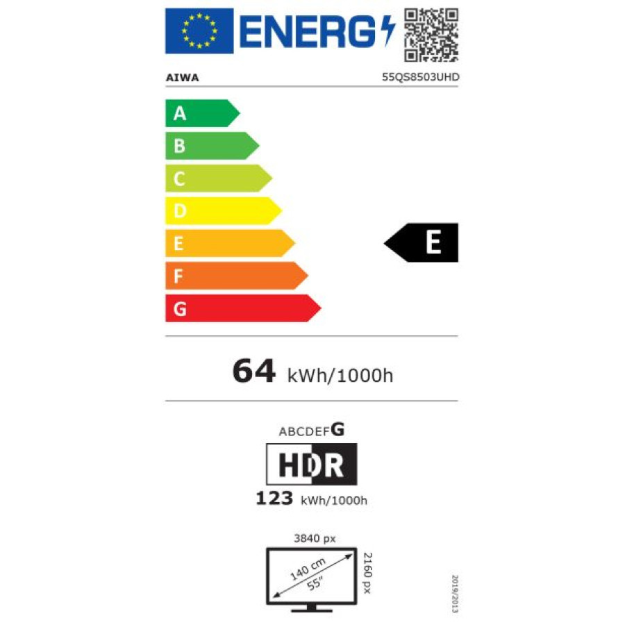 Aiwa 55QS8503UHD - LED TV
