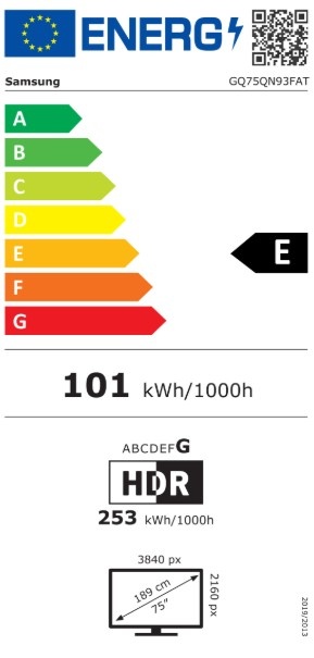 Samsung Neo QLED 4K 75QN93F (2025) - QLED TV