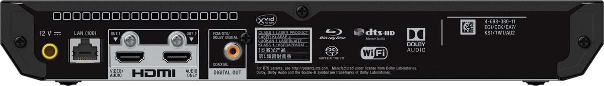 Sony UBP-X700 - Blu-ray speler