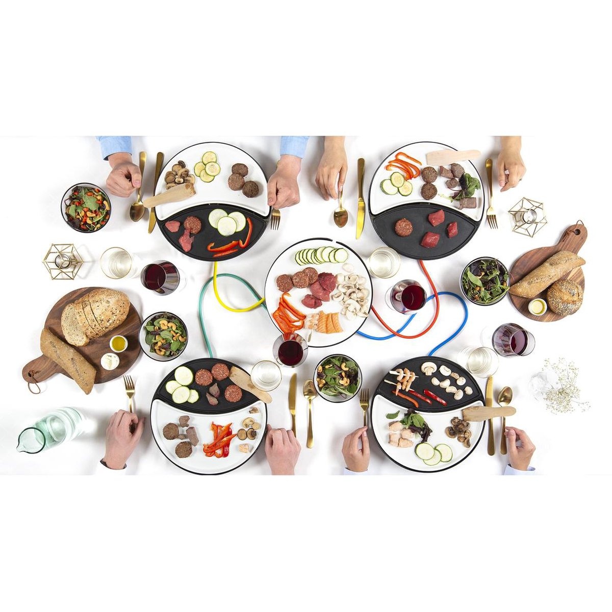 Princess 103080 Dinner4All (4 personen) - Gourmetset