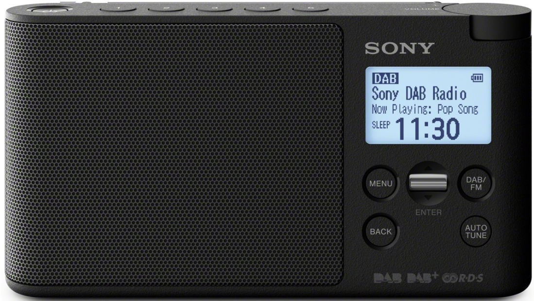 Sony XDR-S41D Zwart - Radio