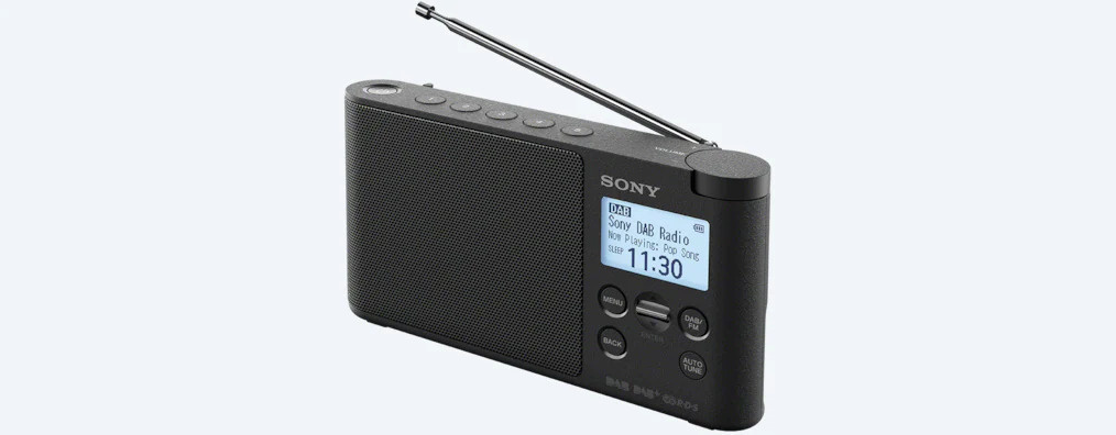 Sony XDR-S41D Zwart - Radio