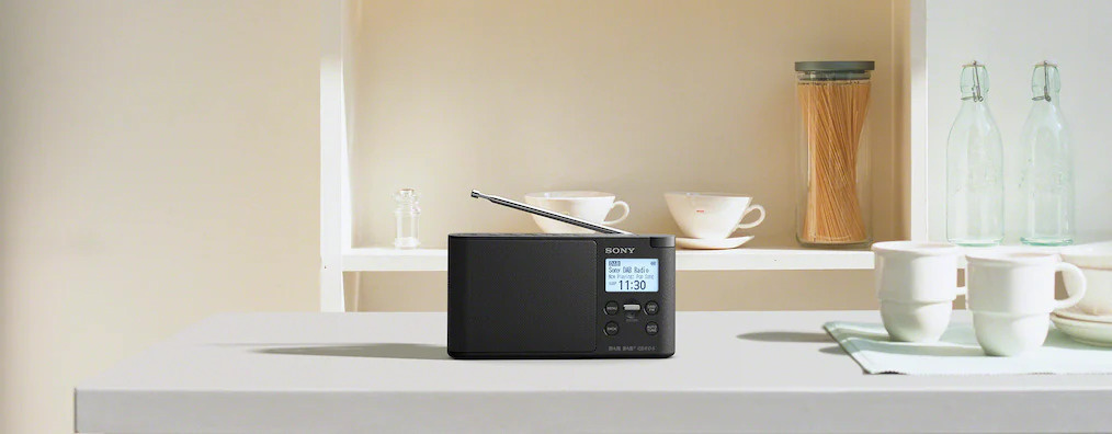 Sony XDR-S41D Zwart - Radio