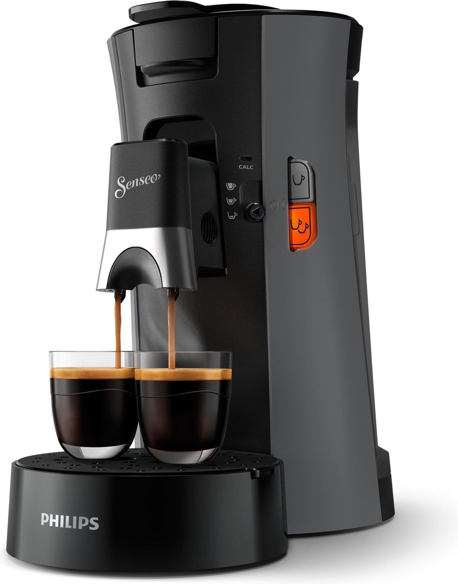 Philips Senseo Select CSA230/50 (Donkergrijs) - Koffiemachine