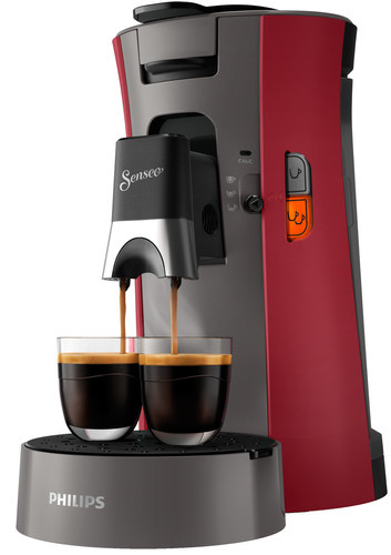 Philips Senseo Select CSA230/90 (Rood) - Koffiemachine