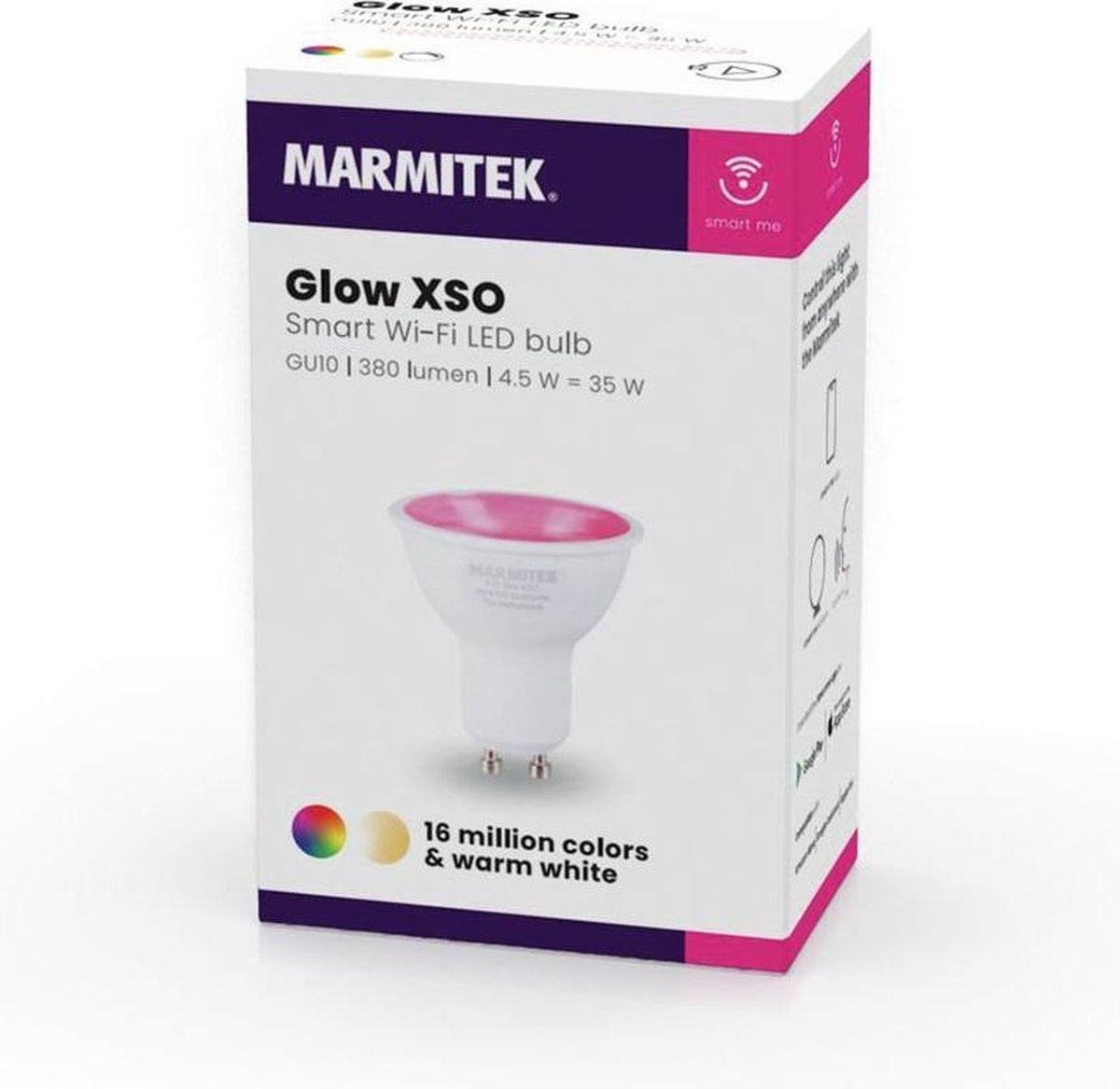 Marmitek Glow XSO GU10 - Slimme lamp