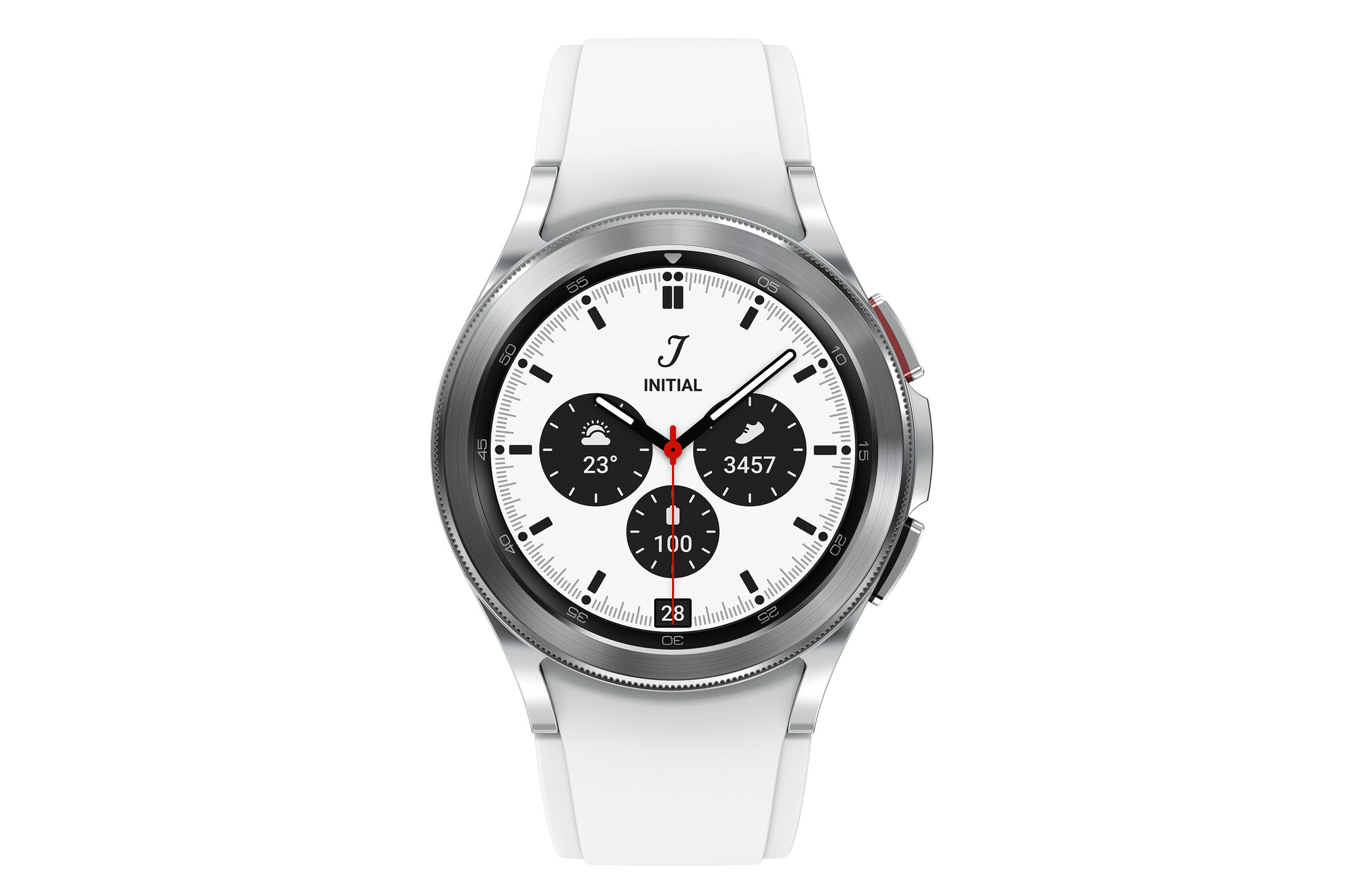 Samsung Galaxy Watch4 Classic 42mm Wit - Smartwatch