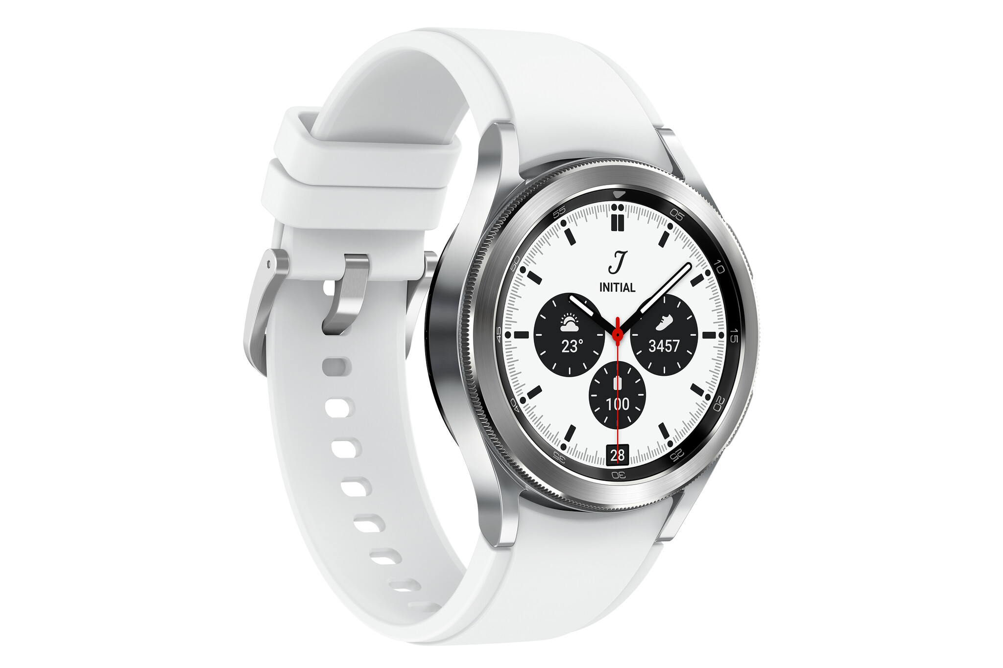 Samsung Galaxy Watch4 Classic 42mm Wit - Smartwatch