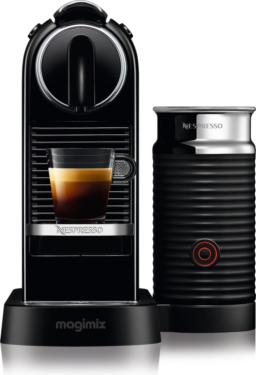Magimix Nespresso CitiZ & Milk M195 Zwart - Koffiemachine