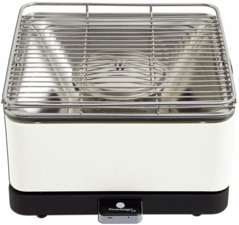 Feuerdesign Teide Wit/Creme - Tafelbarbecue