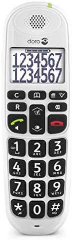 Doro PhoneEasy 110 Wit - Senioren telefoon