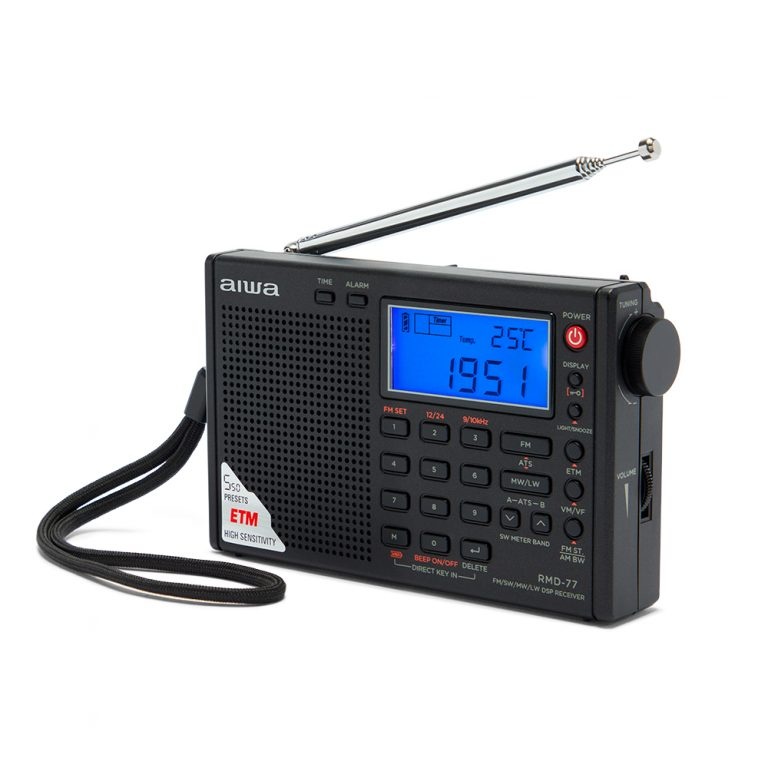 Aiwa RMD-77 Zwart - Radio