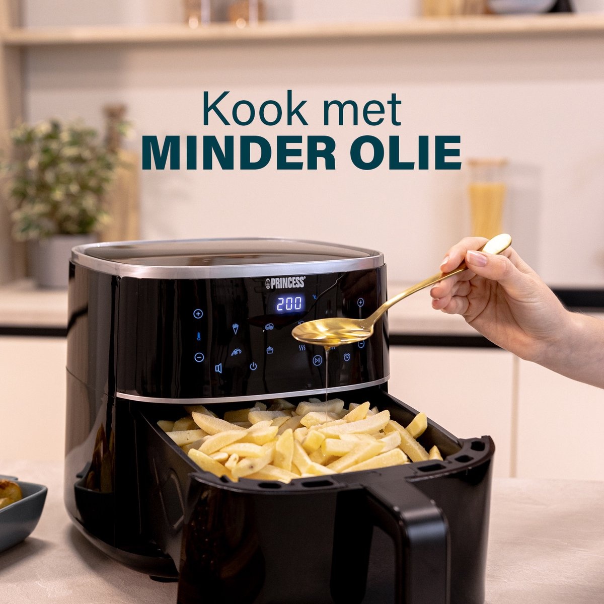 Princess 182238 Digitale Airfryer - Hetelucht friteuse