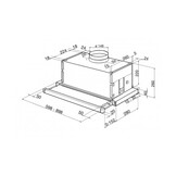 Smeg KSET66VNE2 - Vlakscherm afzuigkap