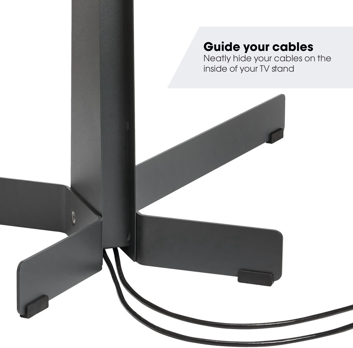 Vogel's TVS 3690 Zwart TV Vloerstandaard (40 - 77 inch) - TV muurbeugel