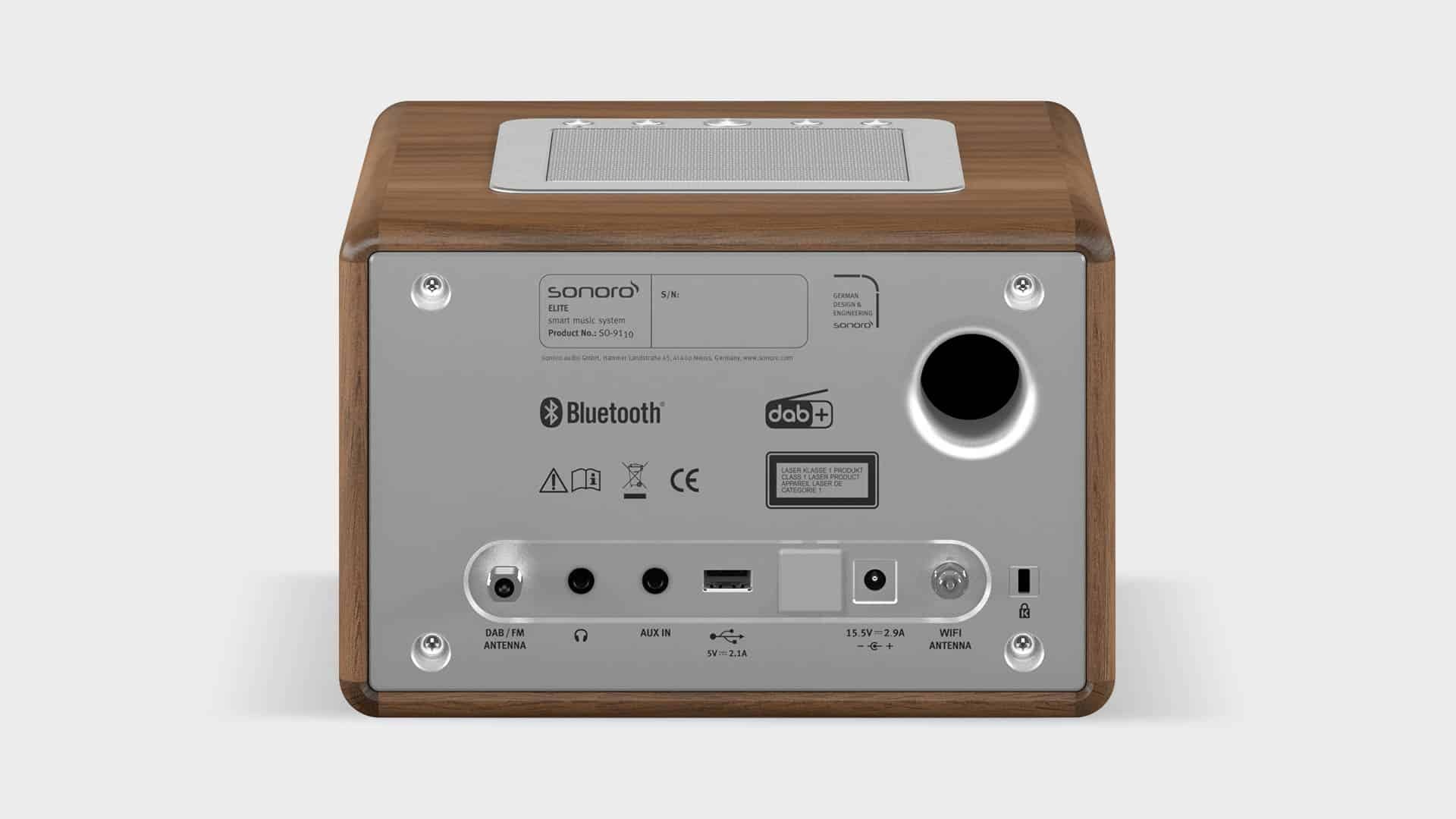 Sonoro ELITE X Wallnut - Radio