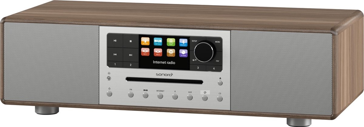 Sonoro Meisterstuck SO-610 V2 Walnoot - Radio