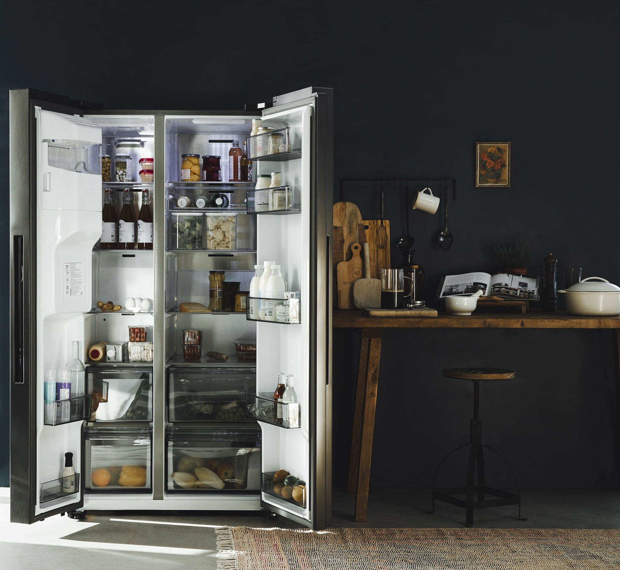 Samsung Family Hub RS6HA8891B1/EF - Amerikaanse koelkast