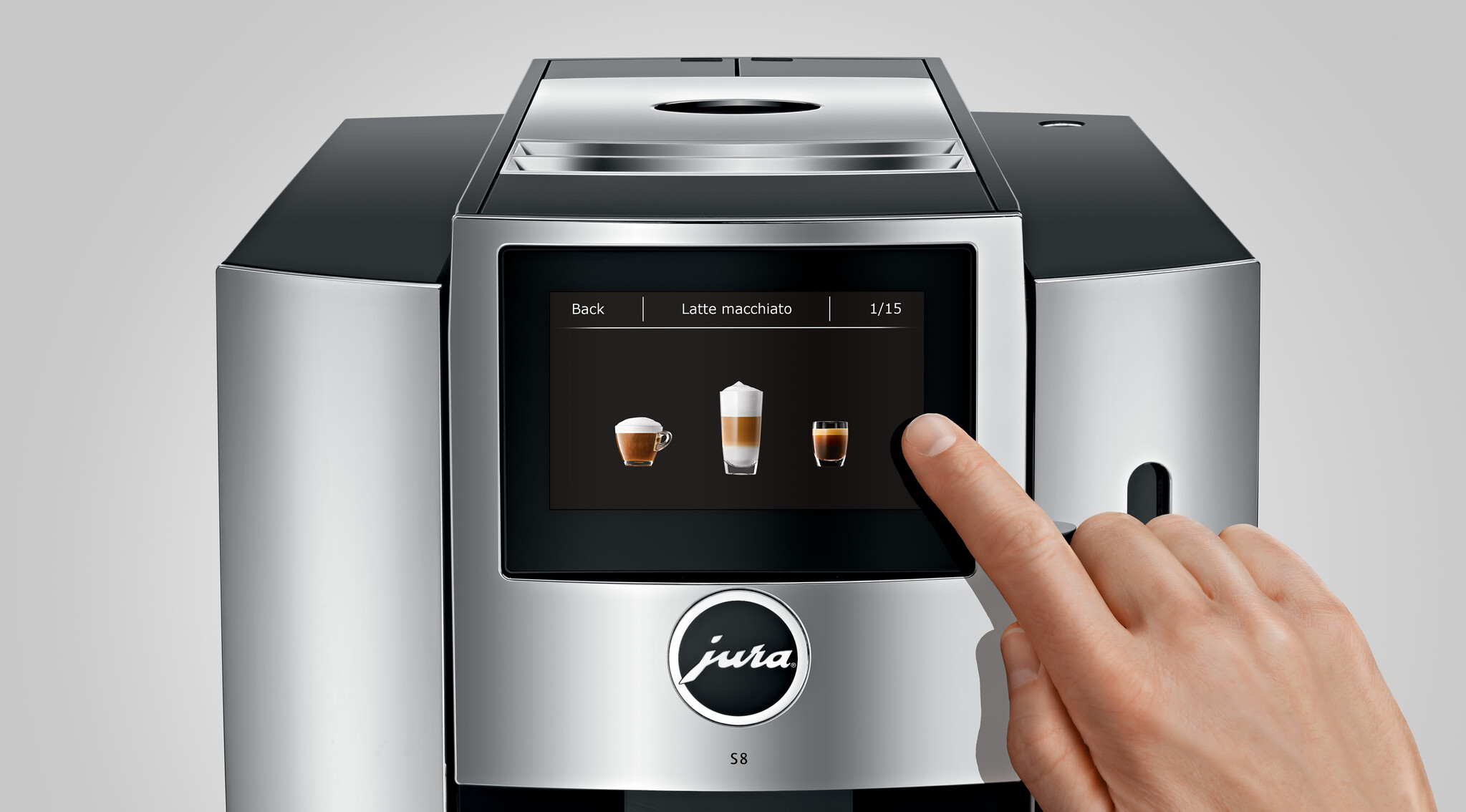 JURA S8 Chroom (EA) - Koffiemachine