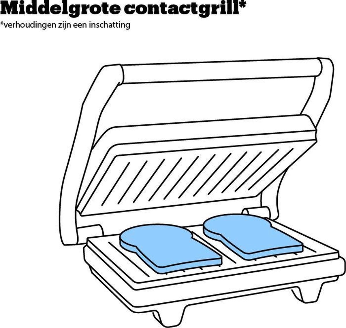Tefal Ultra Compact 600 Classic GC3050 - Contactgrill