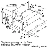 Siemens LI64LA521 - Vlakscherm afzuigkap