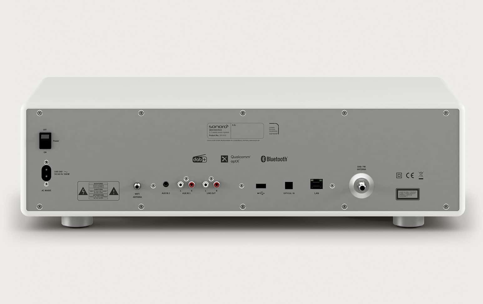 Sonoro Meisterstuck SO-610 V4 Wit - Radio