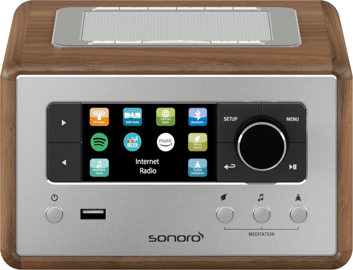 Sonoro RELAX SO-810 V2 Walnoot - CD speler