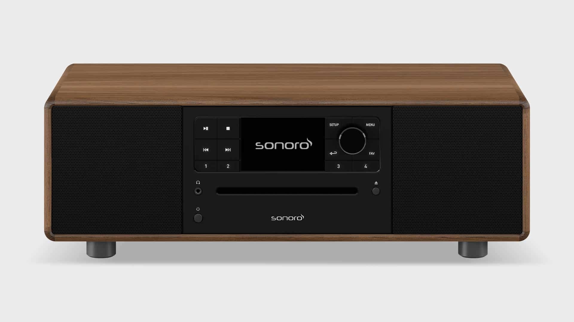 Sonoro PRESTIGE X Antraciet/ Walnut - Radio