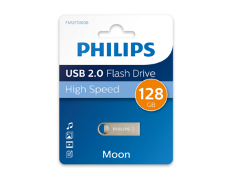 Philips USB 2.0 Moon Vintage Silver 128GB - USB-stick