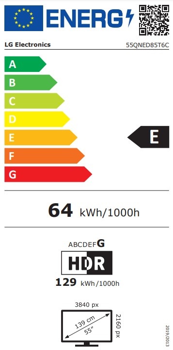 LG 55QNED85T6C (2024) - QNED TV