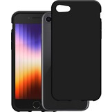 Just in Case Soft TPU Case voor iPhone SE 2020/SE 2022 Zwart - Telefoonhoesje