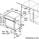 Bosch SMI4HTS00E - Inbouw vaatwasser