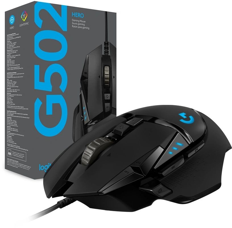 Logitech G502 Hero - Gaming Muis