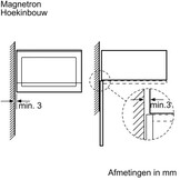 Bosch BFL554MS0 - Inbouw magnetron