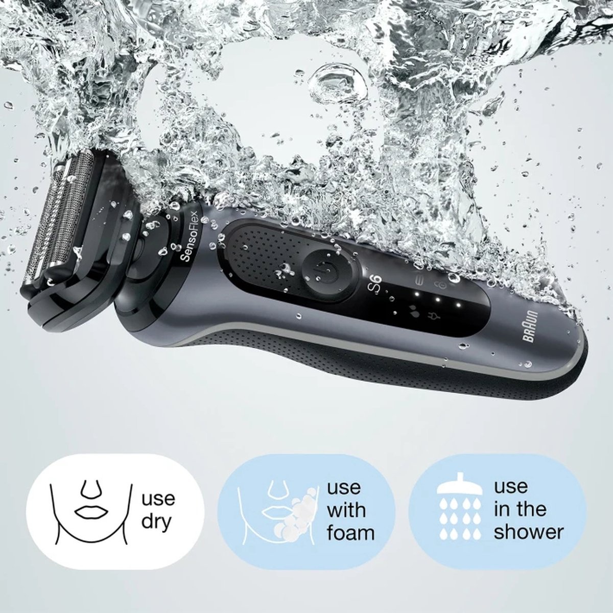 Braun Series 6 61-N1000s Wet & Dry - Scheerapparaat