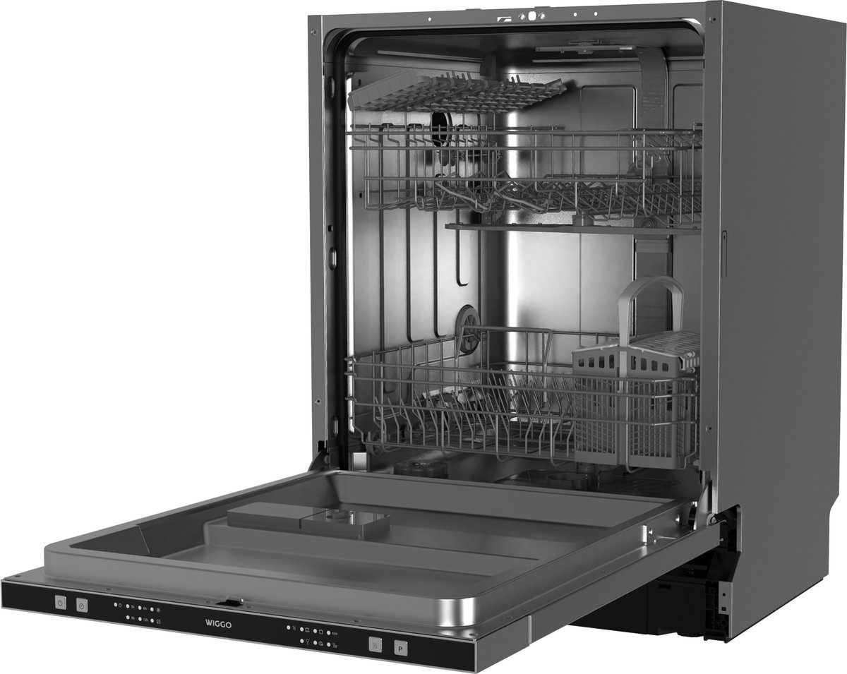 Wiggo WD-B6126E(W) - Inbouw vaatwasser
