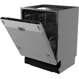 Wiggo WD-B6126E(W) - Inbouw vaatwasser