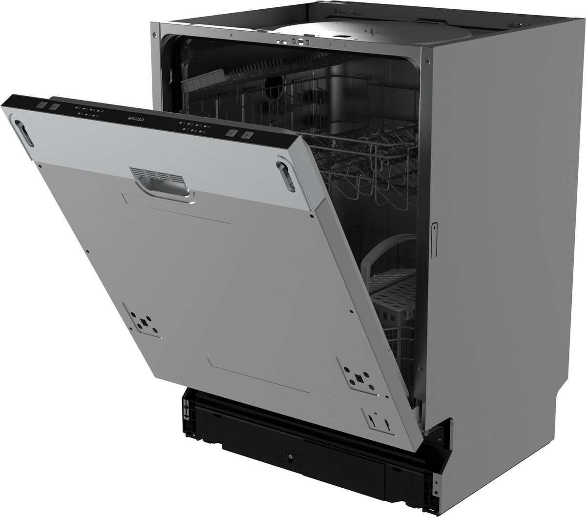 Wiggo WD-B6126E(W) - Inbouw vaatwasser