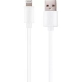 Musthavz laadkabel USB-A naar Lightning 1 meter Wit