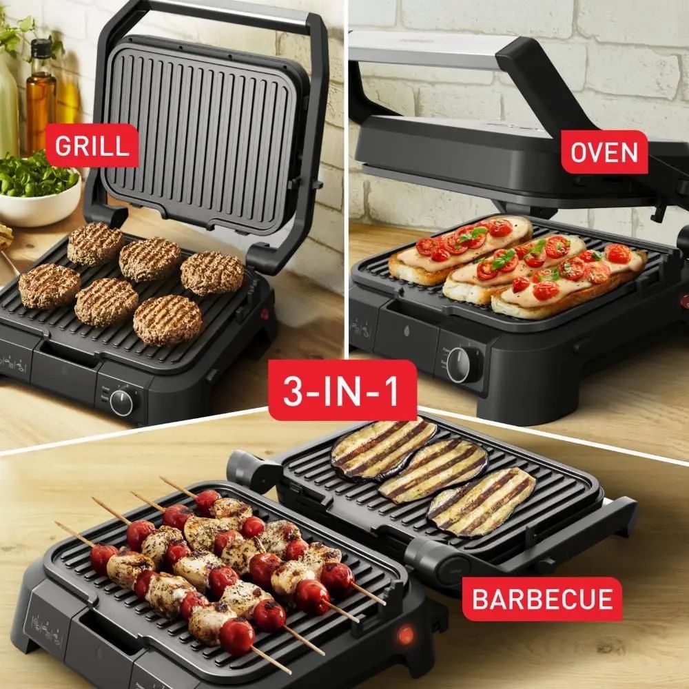 Tefal GC5108 SuperGrill 3-in-1 - Contactgrill