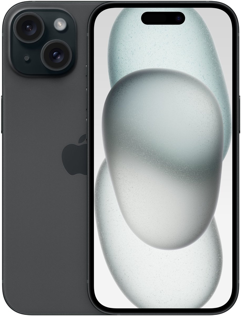 Apple iPhone 15 128GB Zwart - Mobiele telefoon