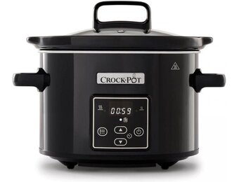 Crock-Pot CR061 Digital Slow Cooker 2,4L Zwart - Stoomkoker