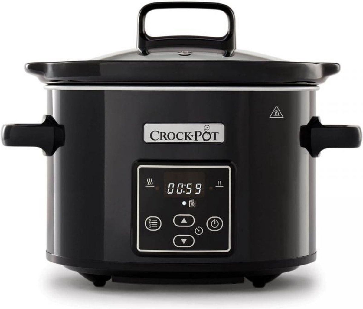 Crock-Pot CR061 Digital Slow Cooker 2,4L Zwart - Stoomkoker